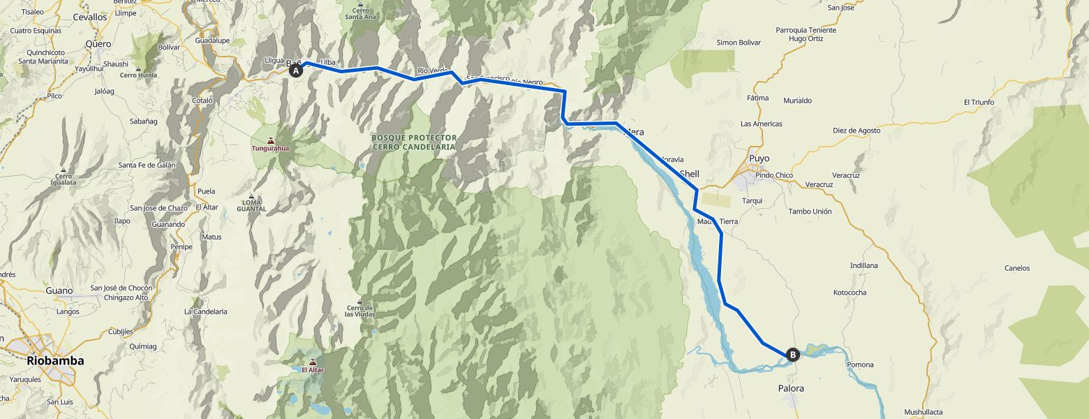 Komoot route map