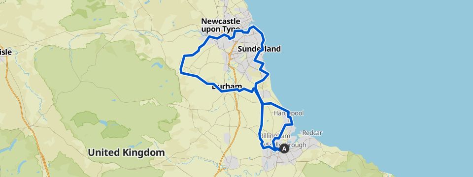 Three Rivers Ride Route Map Spectacular Traffic-Free Riding Through The North – Three Rivers | Bike  Touring Collection By Komoot
