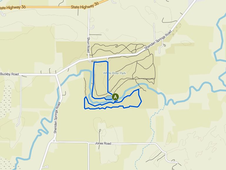 White River Park Orange Trail | hike | Komoot