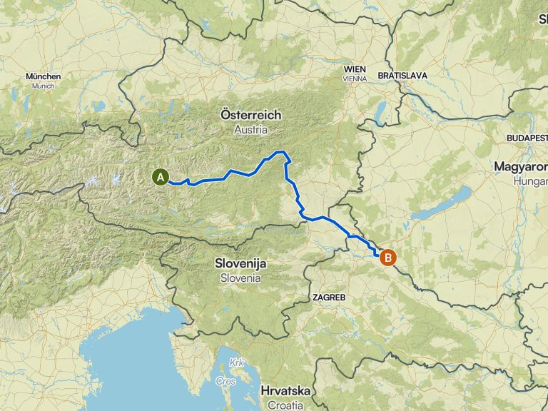 mur_gesamt | Fahrradtour | Komoot