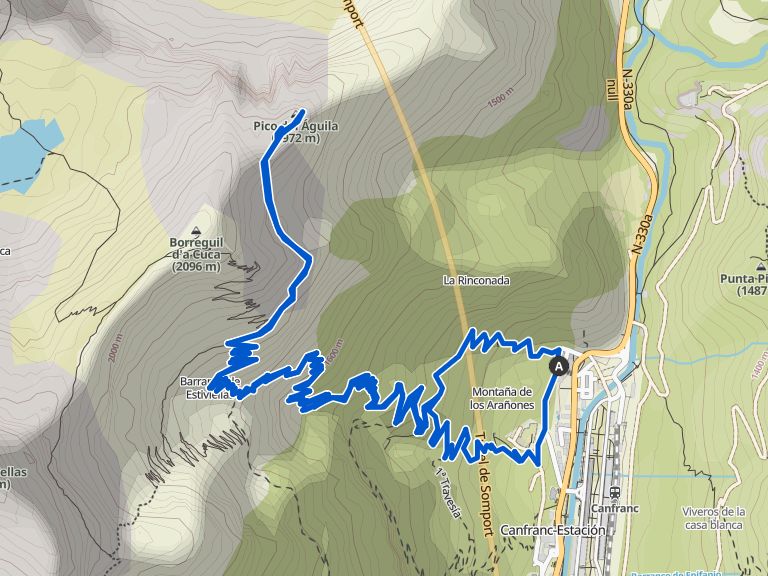 De Canfranc a Pico del Águila | Wanderung | Komoot