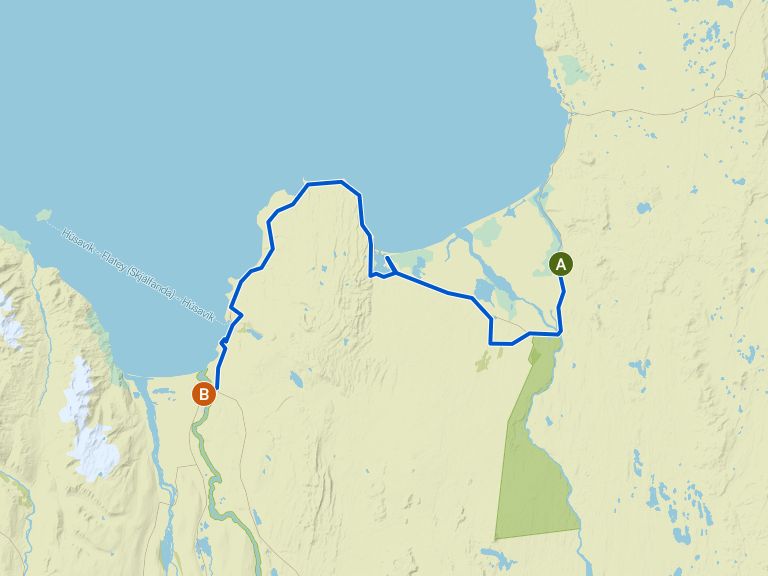 FTC - Iceland - Stage 19 - de Kópasker à Húsavík | randonnée pédestre | Komoot