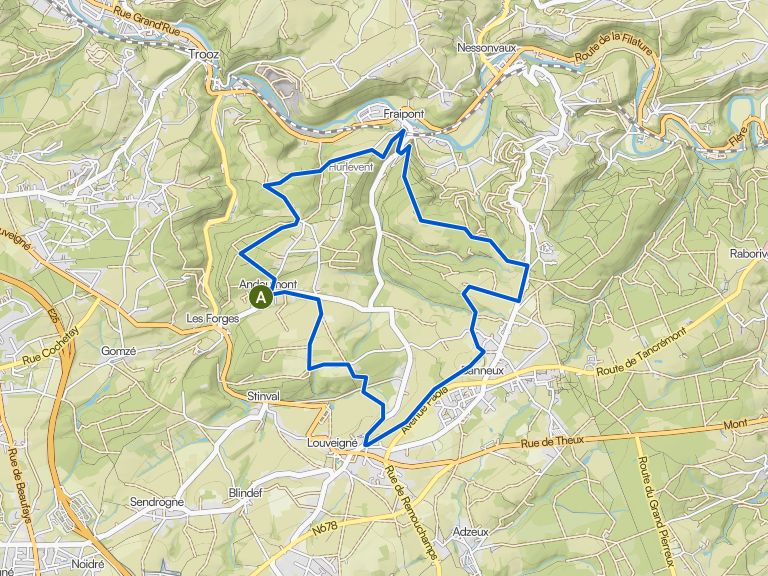 Carte de la balade Flosch 13