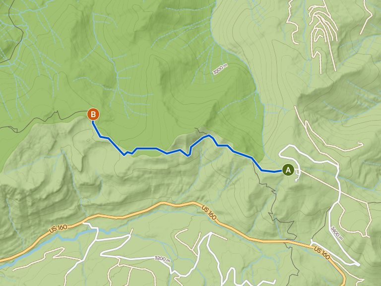 Lobo Overlook and Continental Divide Trail | hike | Komoot