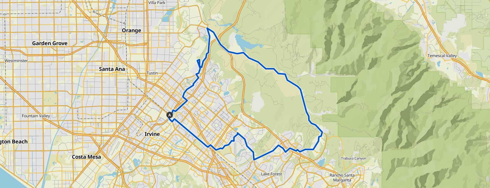 Top 10 Most Beautiful Road Biking Routes in Orange County | Komoot