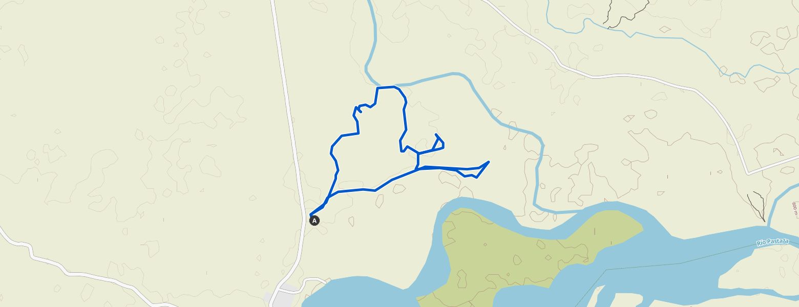 Komoot route map