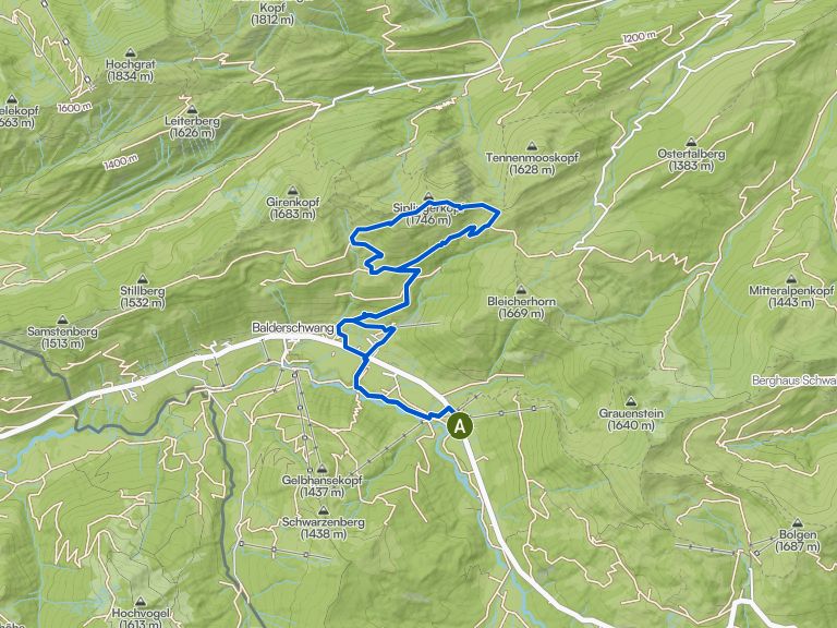 Groe Tour balderschwang 2000 jhrige Eibe  Siplingerkopf Runde von  Balderschwang | Wanderung | Komoot