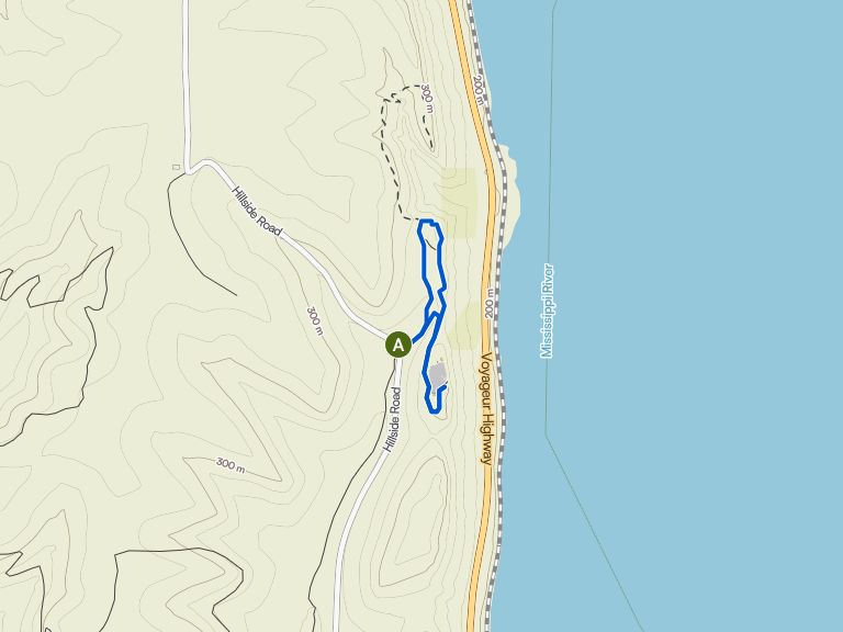Loop da Reno Quarry Point - Richard J. Dorer Hardwood State Forest ...