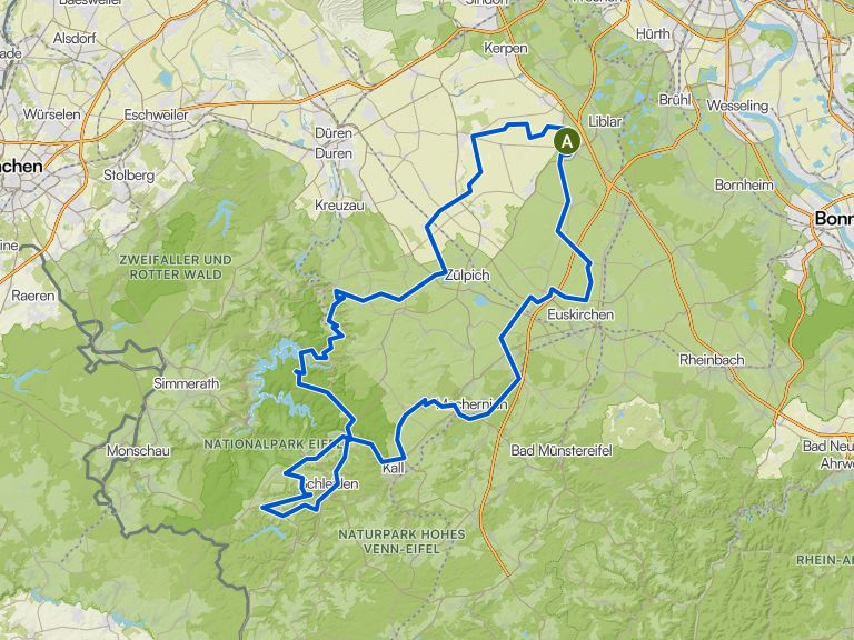 50374 RSC Erftstadt 10.05.2025 150 km RTF Rund um Erftstadt | Rennrad ...