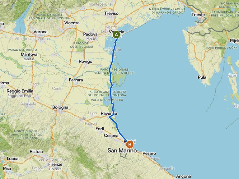 Von Rimini Nach Venedig