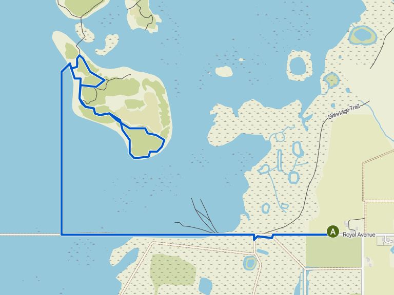 Gibson Island loop — Fern Ridge Wildlife Area | hike | Komoot