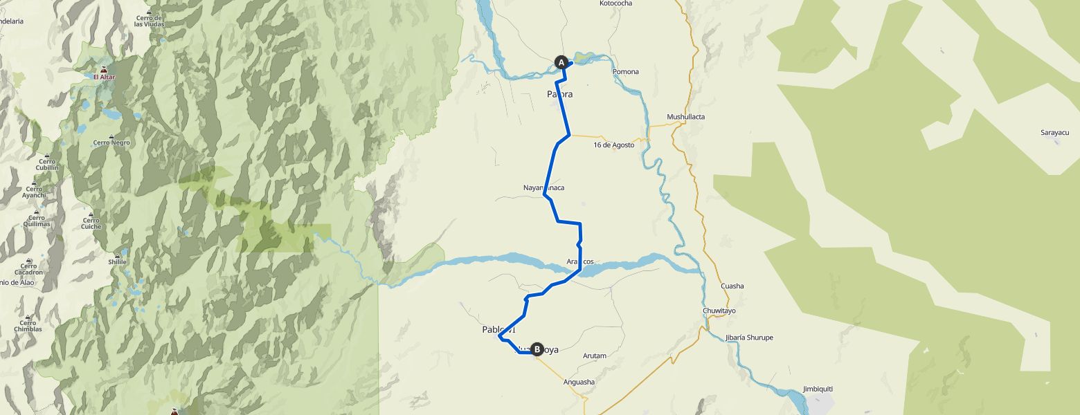 Komoot route map