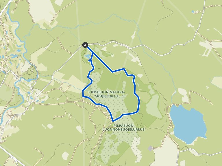 Pilpasuo – Pilpasuon laavu loop from Holtinkylä | hike | Komoot