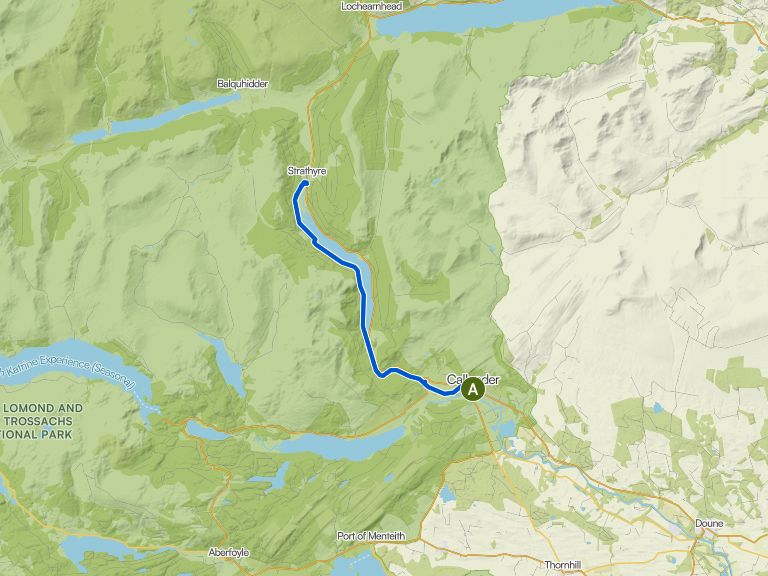 Broch Cafe out and back - Callander Meander 5 | ride | Komoot