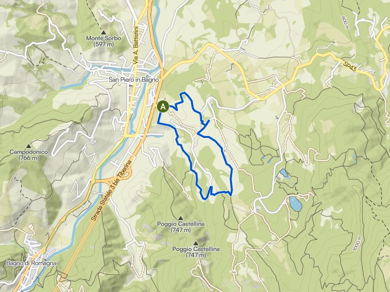 San Piero in Bagno a Corzano (via Sentiero CAI 167A) | escursione | komoot