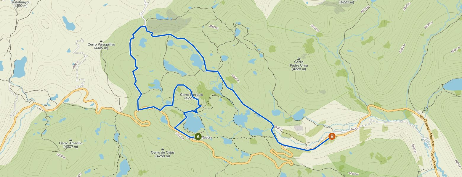 Komoot route map