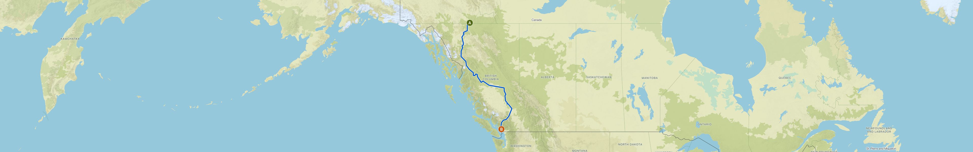 British Columbia, Bikepacking Routes | Komoot