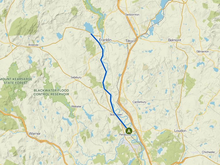 Northern Rail Trail (Boscawen to Webster Lake) — Merrimack County, New ...