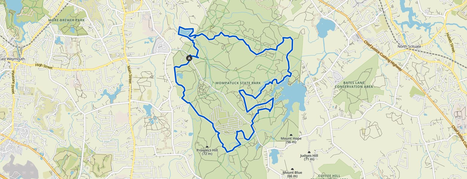Wompatuck Loop (Long) – Wompatuck State Park | run | Komoot