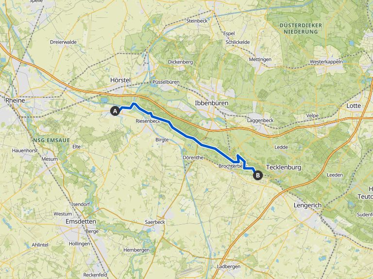 Etappe 2: von Bevergern nach Tecklenburg | Wanderung | Komoot