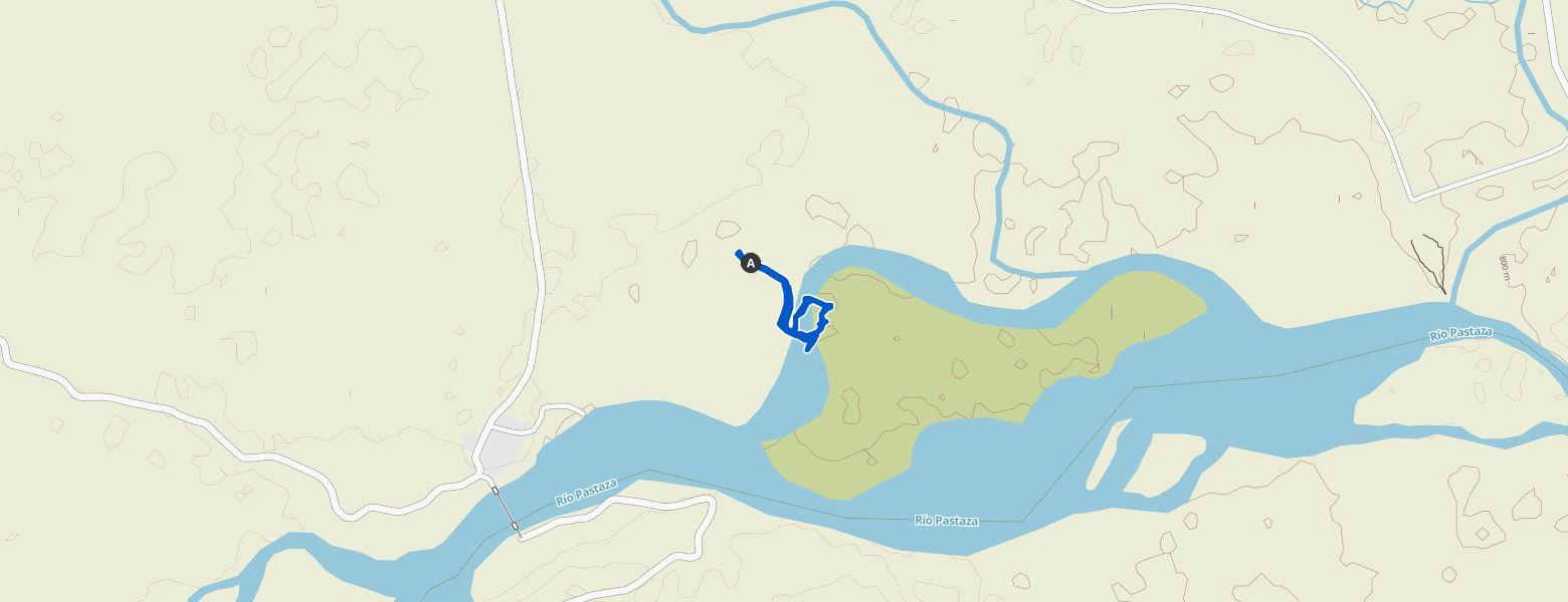 Komoot route map