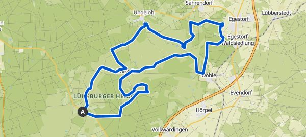 Lüneburger Heide – Wilsede Runde von Bispingen