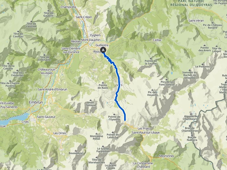 Plateau Internet Outage Map Col De Vars | Gravel Ride | Komoot