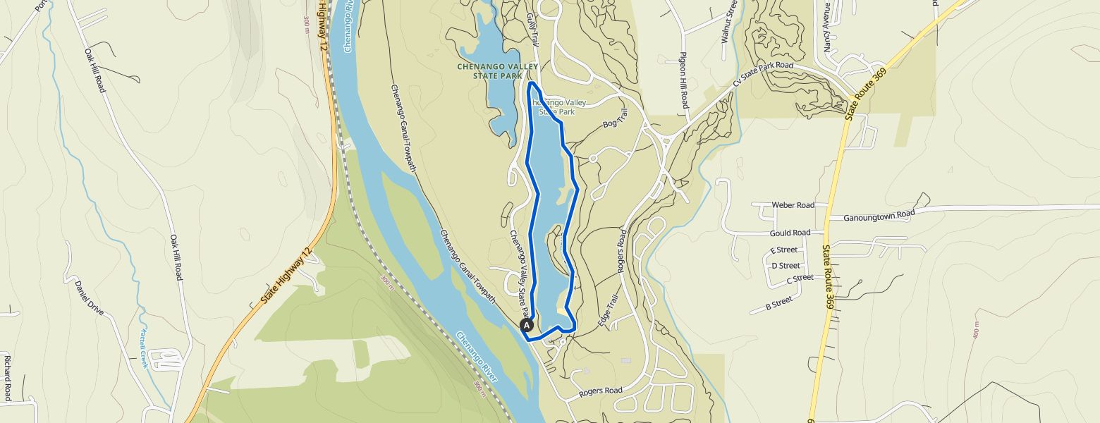 Chenango Lake Trail Loop — Chenango Valley State Park | Hike | Komoot