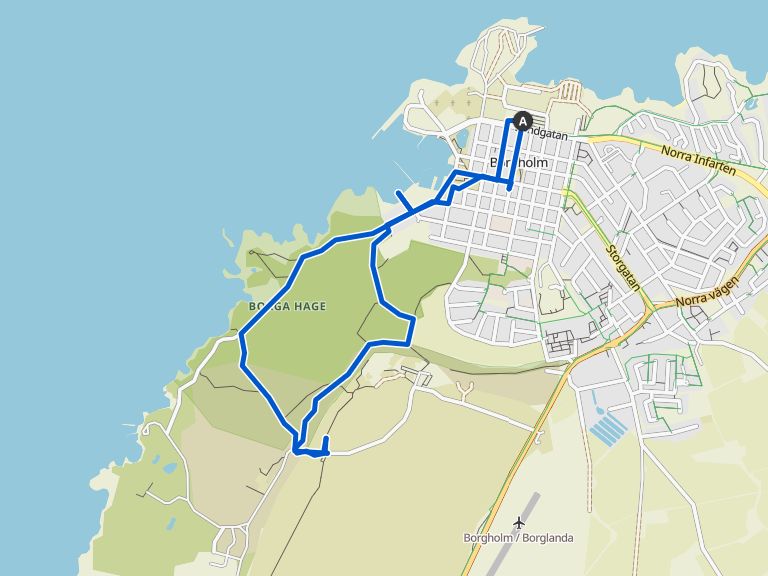 Borgholm – Kaffetorpet Loop From Borgholm 