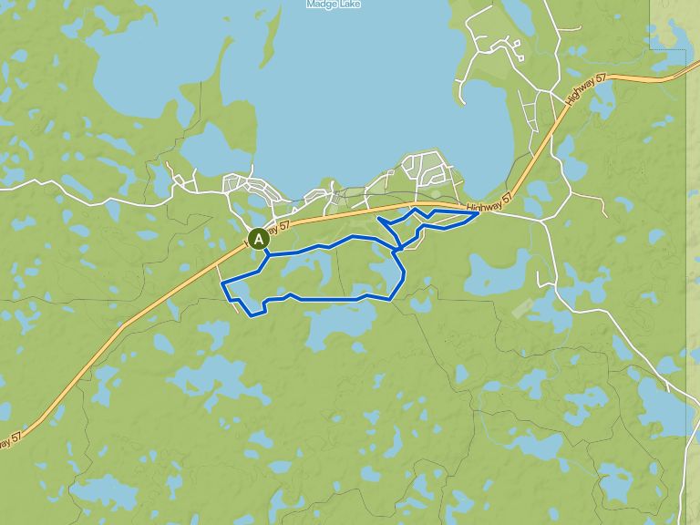 Fire Tower Trail & Front 10 Trail loop — Duck Mountain Provincial Park ...