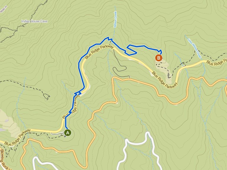 Rough Ridge via Linn Cove Viaduct Visitor Center | hike | Komoot