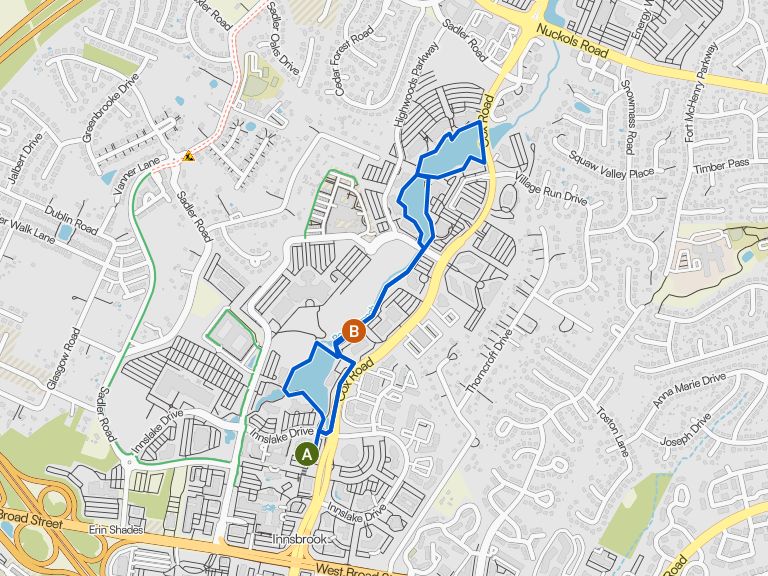 Innsbrook Lakes Trails | hike | Komoot