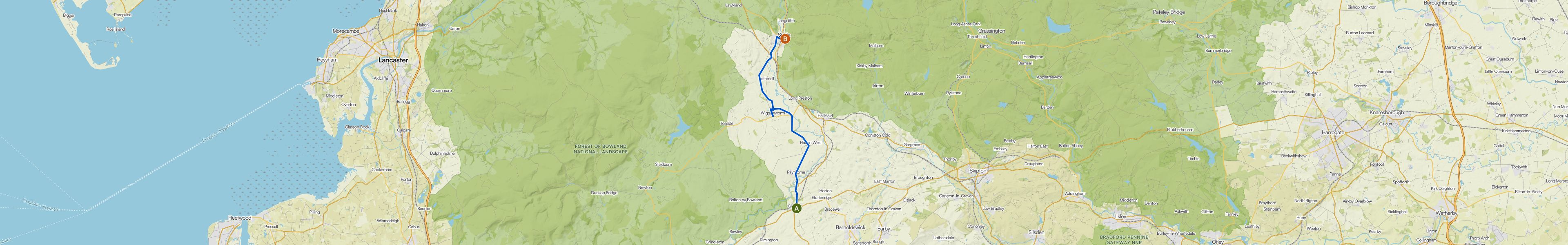 Ribble Way — Une remarquable randonnée le long de la rivière au cœur ...