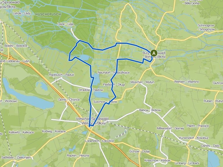 Mühlentour - Rundtour von Burg (Spreewald) | Fahrradtour | Komoot