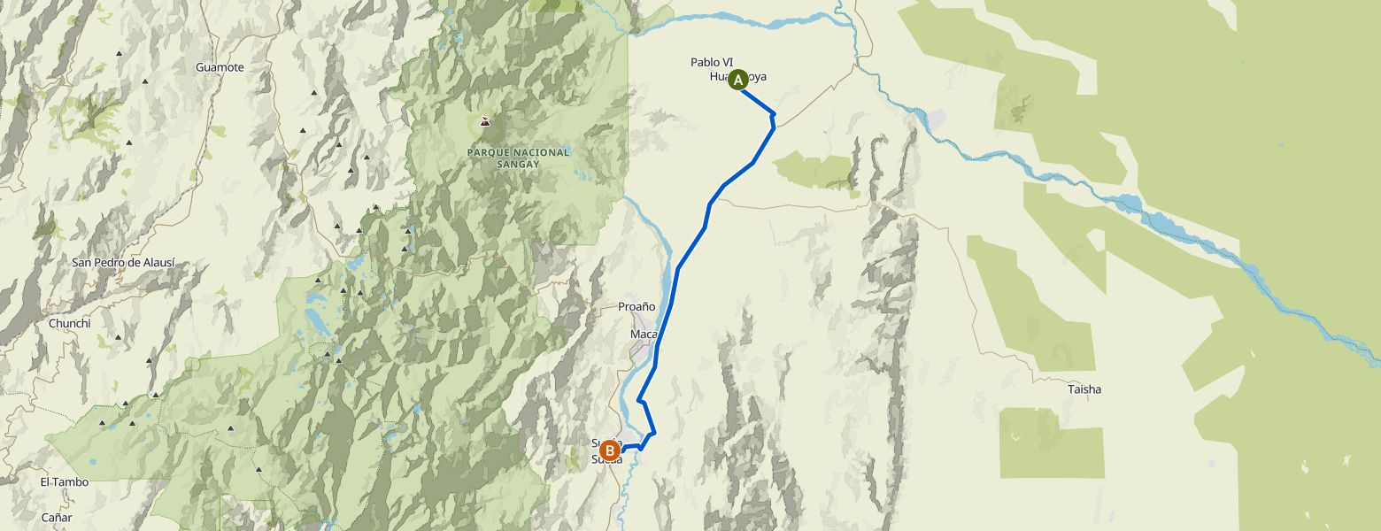 Komoot route map
