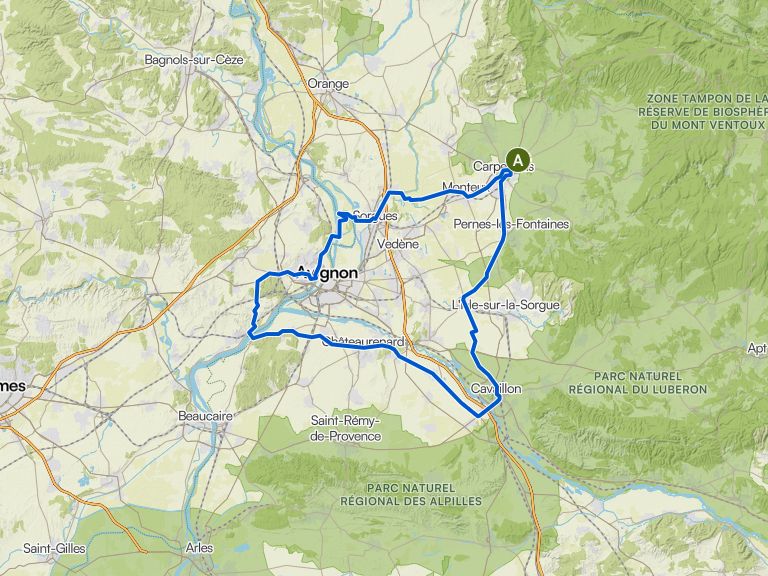 C21 um Avignon | road ride | Komoot