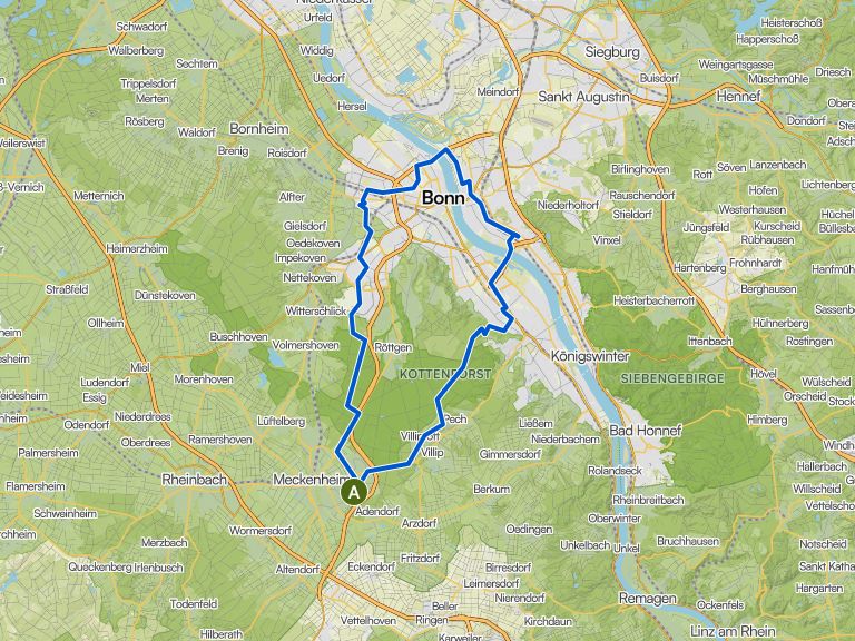 Merl - Rike - Bärlauchtest | Fahrradtour | Komoot