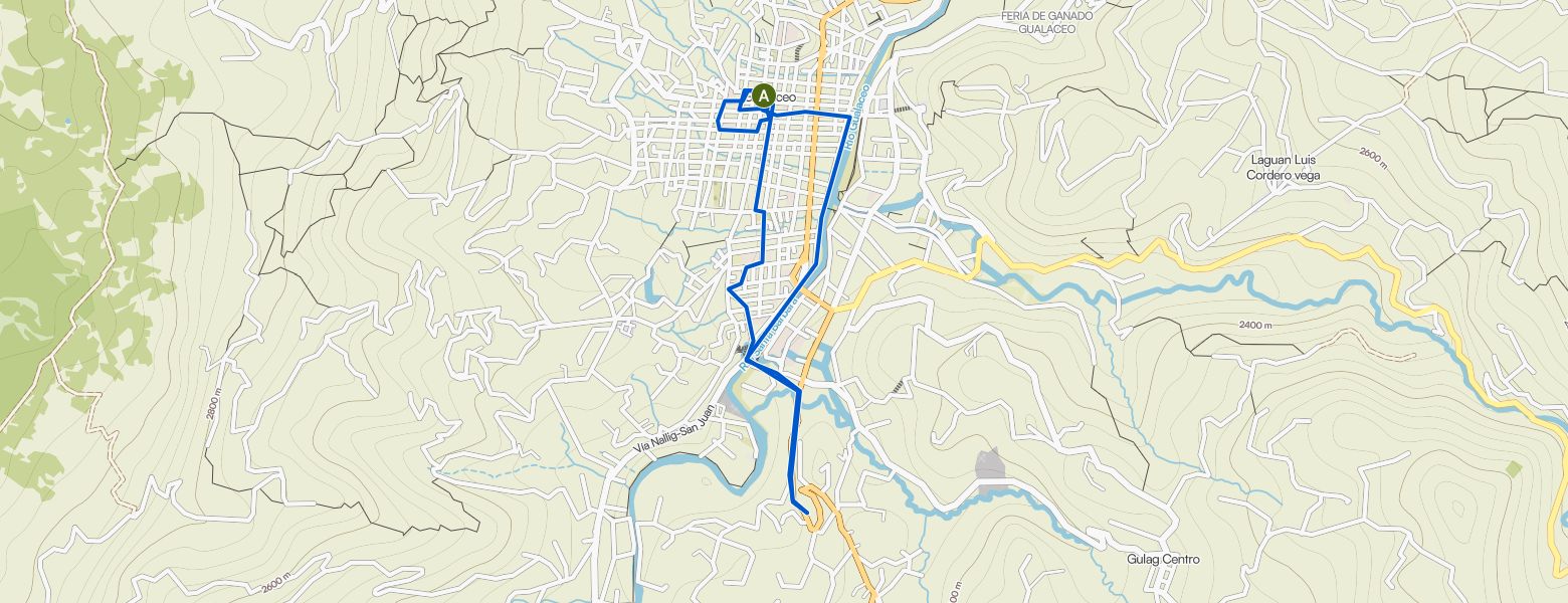 Komoot route map