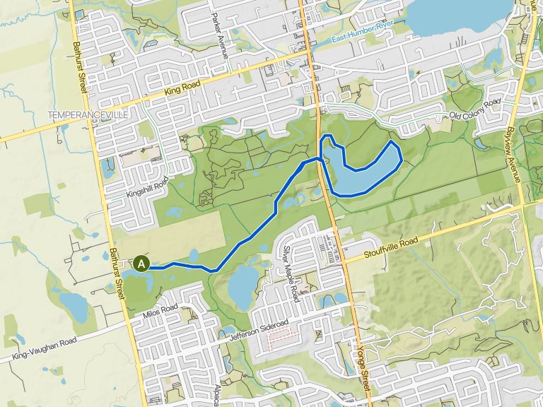 Bond Lake loop via Oak Ridges Trail — Oak Ridges Corridor Conservation ...