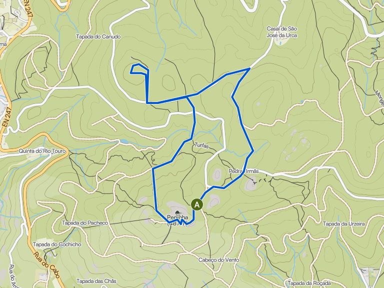 In the surroundings of the Santuário de Peninha — circular route PR 10 ...