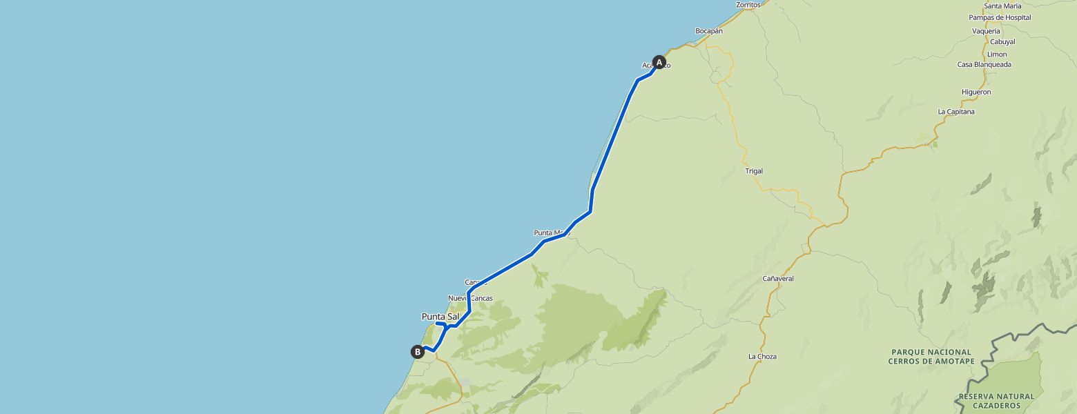 Komoot route map