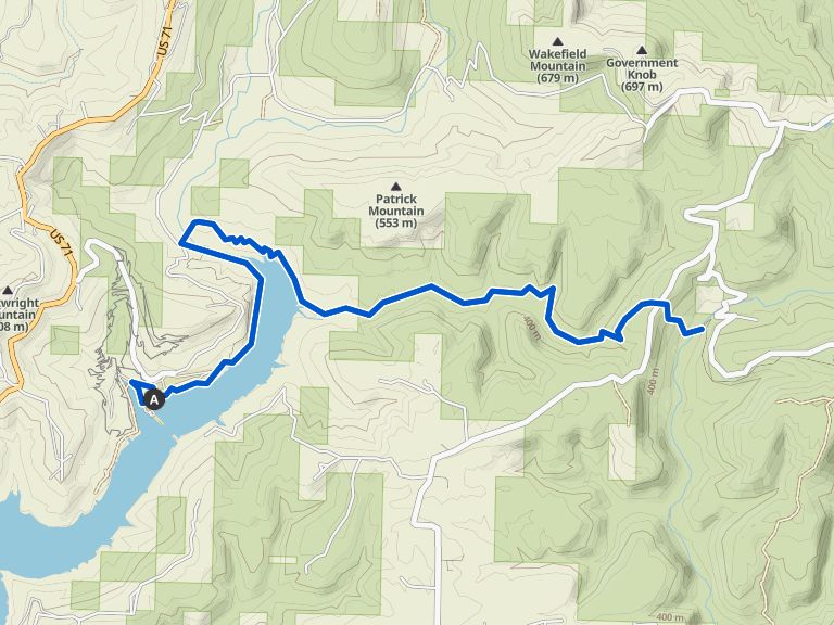 Ozark Highlands Trail (Lake Fort Smith To Hurricane Creek) — Ozark-St ...