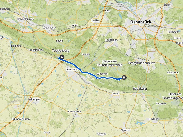 Etappe 3: Von Tecklenburg nach Lienen | Wanderung | Komoot