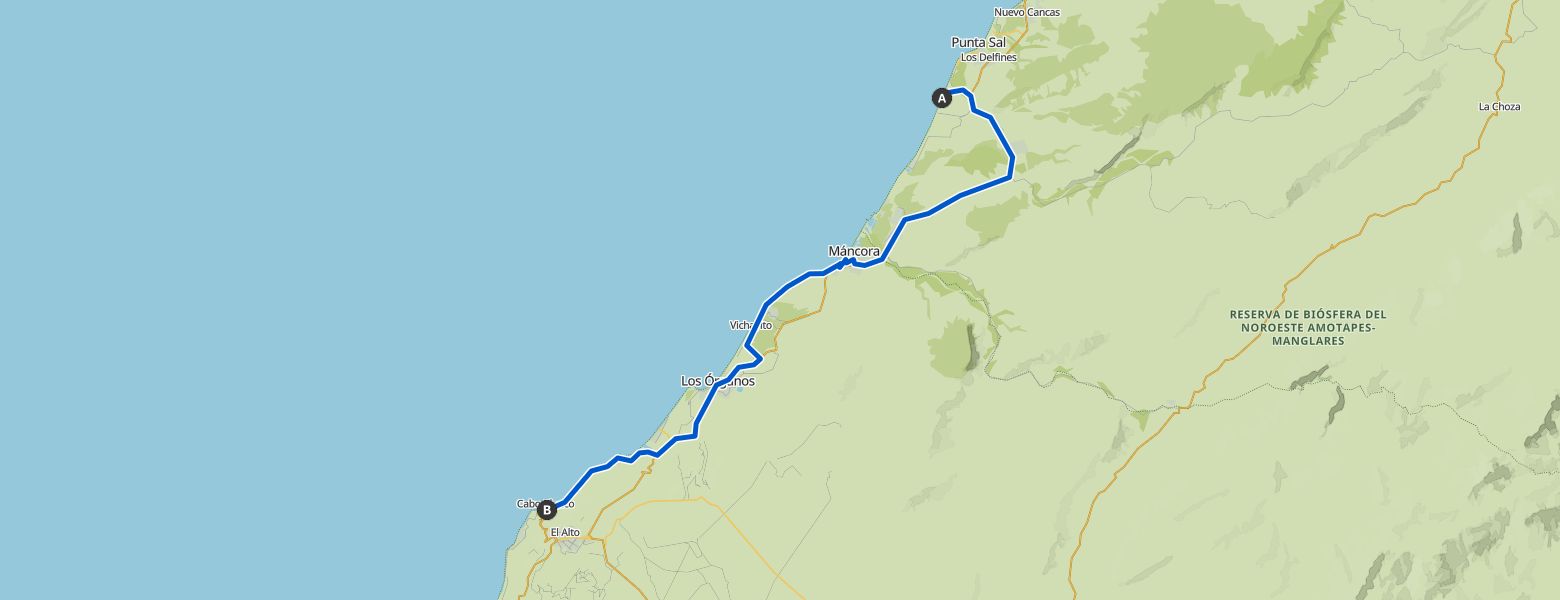 Komoot route map